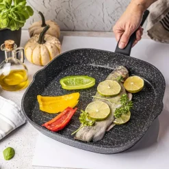 PATELNIA GRILLOWA MARMURKOWA KLAUSBERG 28cm KB-7662