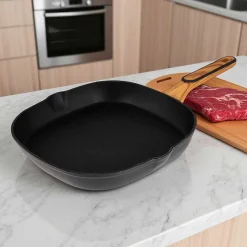 PATELNIA GRILLOWA MULTICLAD 28cm BERGNER BG-56041 CHARCOAL
