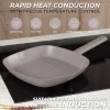 PATELNIA GRILLOWA TYTANOWA 28cm BERLINGER HAUS BH-8096 TAUPE