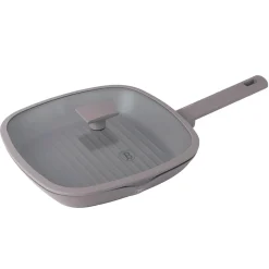 PATELNIA GRILLOWA TYTANOWA 28cm BERLINGER HAUS BH-8097 TAUPE