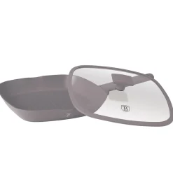PATELNIA GRILLOWA TYTANOWA 28cm BERLINGER HAUS BH-8097 TAUPE