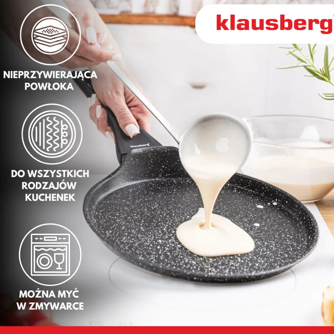PATELNIA MARMURKOWA DO NALEŚNIKÓW KLAUSBERG 24cm KB-7957