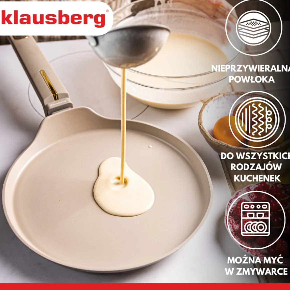 PATELNIA MARMURKOWA DO NALEŚNIKÓW KLAUSBERG 24cm KB-7965