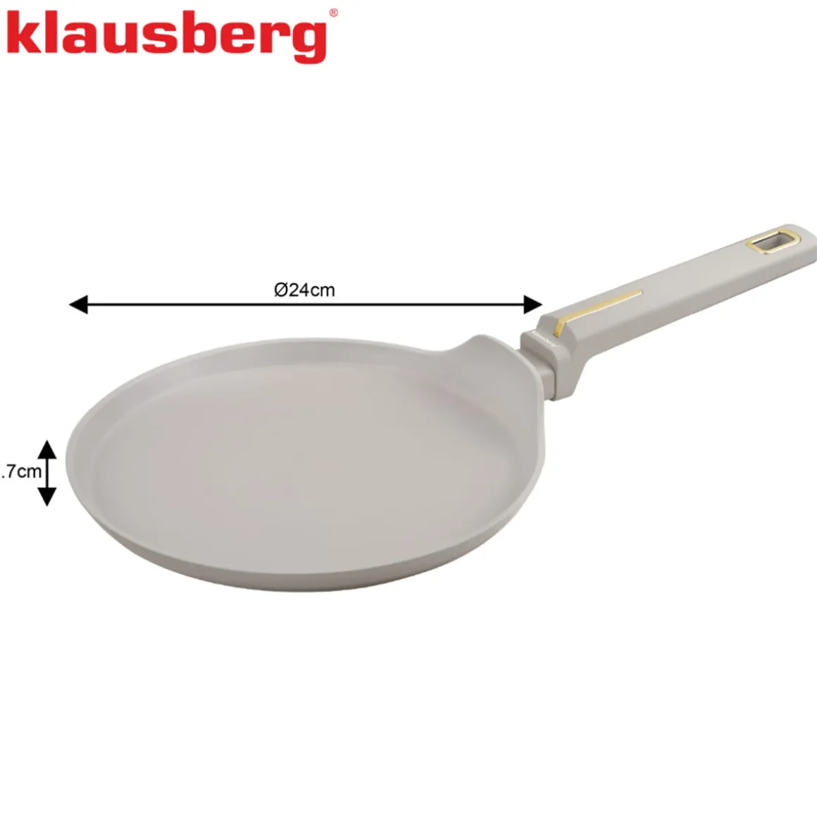 PATELNIA MARMURKOWA DO NALEŚNIKÓW KLAUSBERG 24cm KB-7965