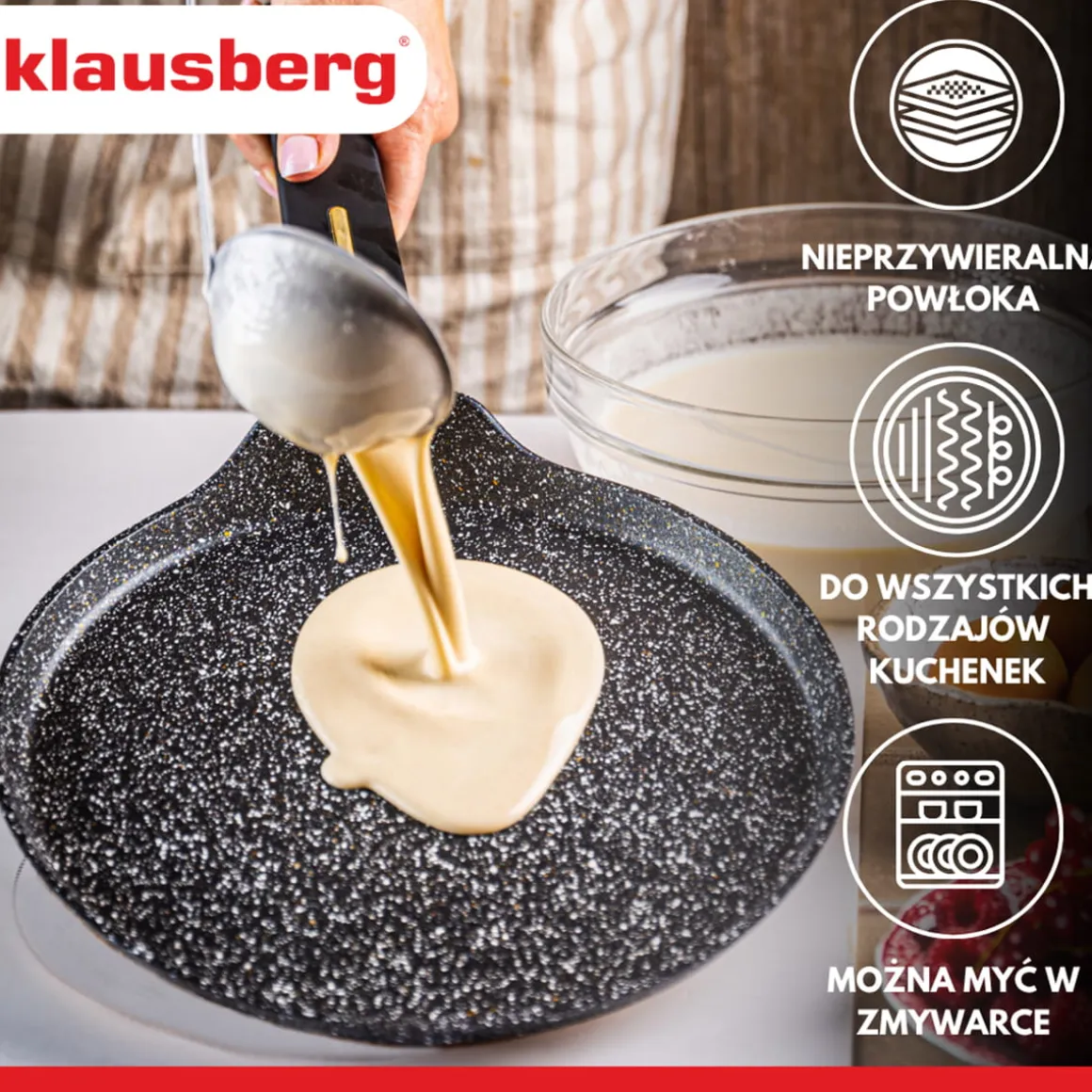 PATELNIA MARMURKOWA DO NALEŚNIKÓW KLAUSBERG 24cm KB-7964