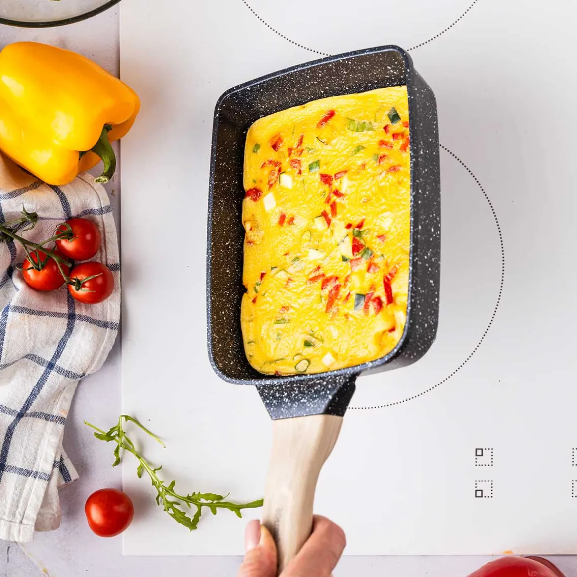 PATELNIA MARMURKOWA DO OMLETÓW KLAUSBERG KB-7813