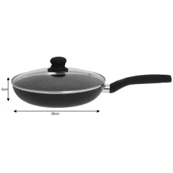 PATELNIA MARMURKOWA KINGHOFF 26cm KH-3958