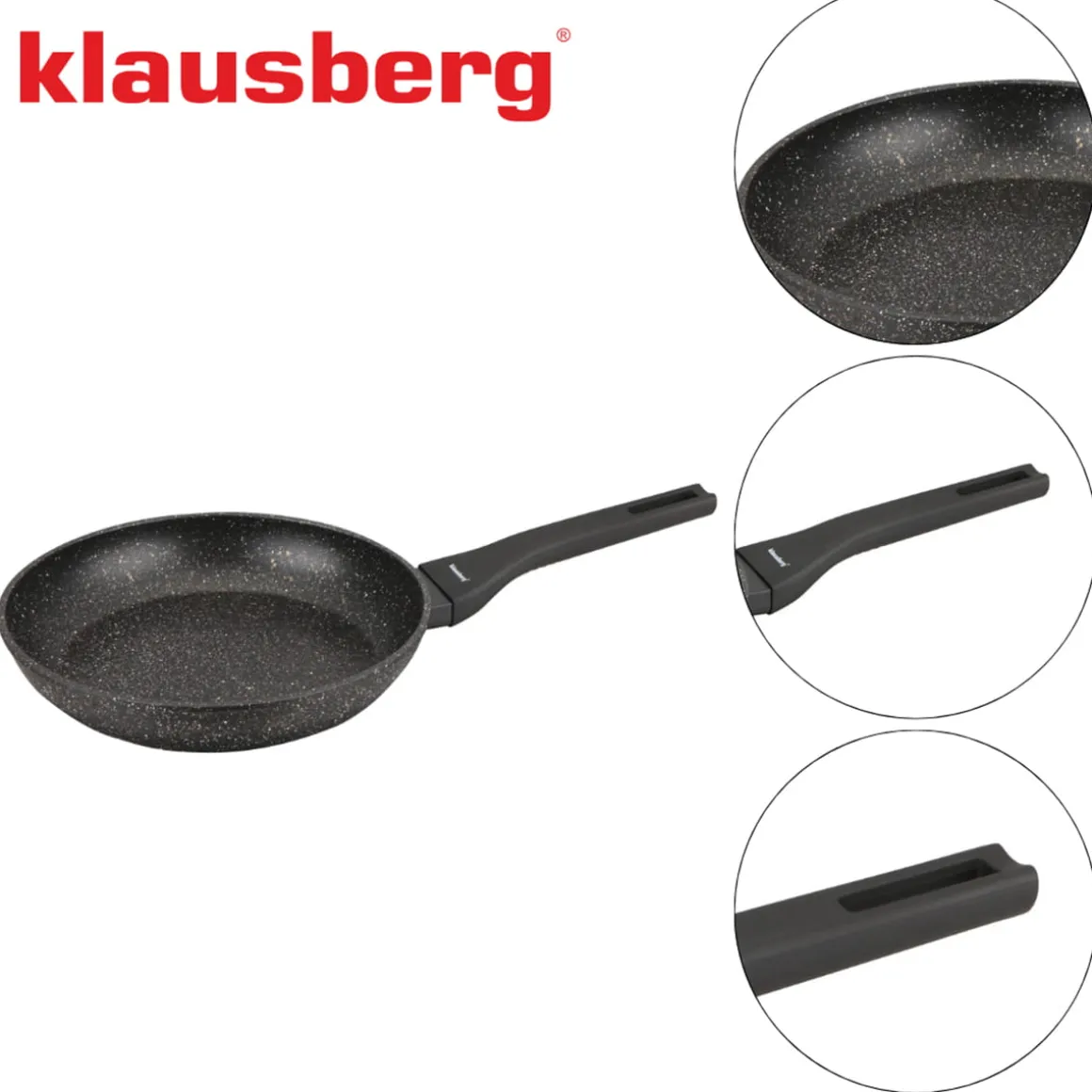 PATELNIA MARMURKOWA KLAUSBERG 24cm KB-7988