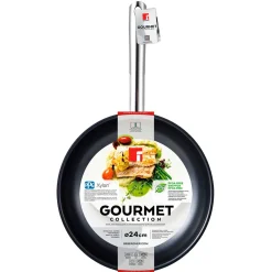 PATELNIA STALOWA 24cm GOURMET LINE BERGNER BG-32161 XYLAN