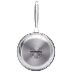 PATELNIA STALOWA 20cm Z POWŁOKĄ PLASTER MIODU KLAUSEBRG KB-9021