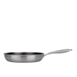 PATELNIA STALOWA 30cm Z POWŁOKĄ PLASTER MIODU E-7550