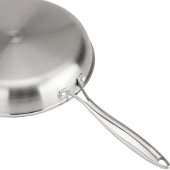 PATELNIA STALOWA 30cm Z POWŁOKĄ PLASTER MIODU E-7550
