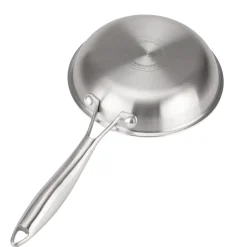 PATELNIA STALOWA 18cm Z POWŁOKĄ PLASTER MIODU E-7544