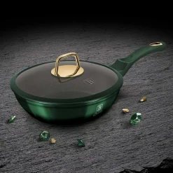 PATELNIA TYTANOWA BERLINGER HAUS 24cm BH-6049 EMERALD