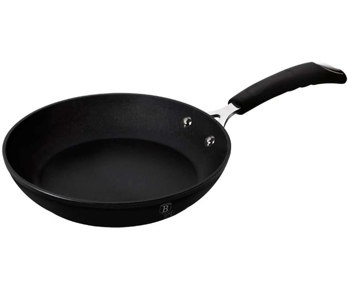 PATELNIA TYTANOWA 30cm BERLINGERHAUS BH-6118 BLACK PROFESSIONAL