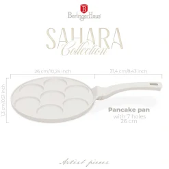 PATELNIA TYTANOWA 26cm DO PLACUSZKÓW BERLINGER HAUS BH-7794 SAHARA