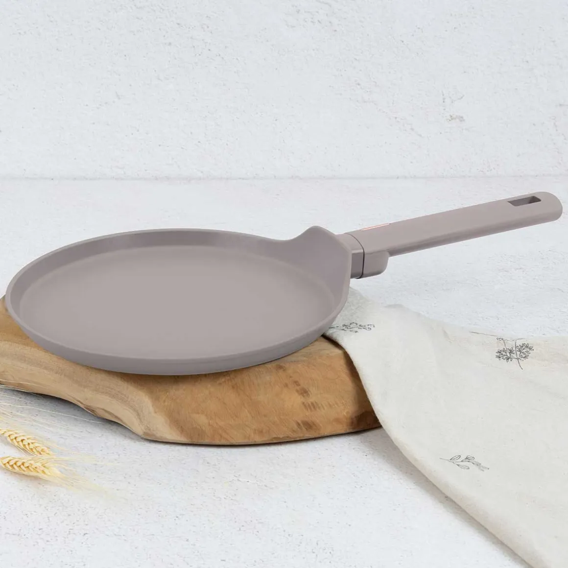 PATELNIA TYTANOWA DO NALEŚNIKÓW 25cm BERLINGER HAUS BH-8085 TAUPE
