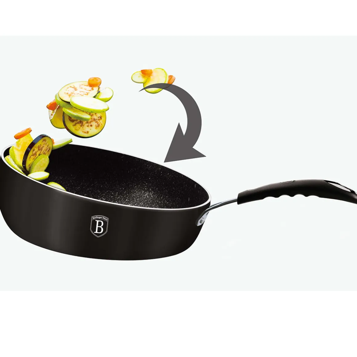 PATELNIA WOK FLIP 26cm BERLINGER HAUS BH-6120