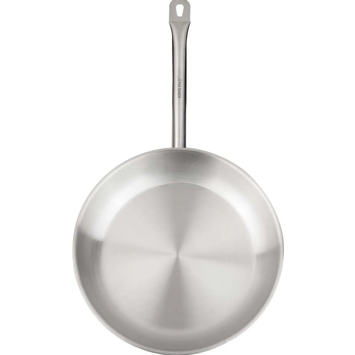 PATELNIA ZE STALI NIERDZEWNEJ 21CT 28cm KINGHOFF KH-2020 GASTRO