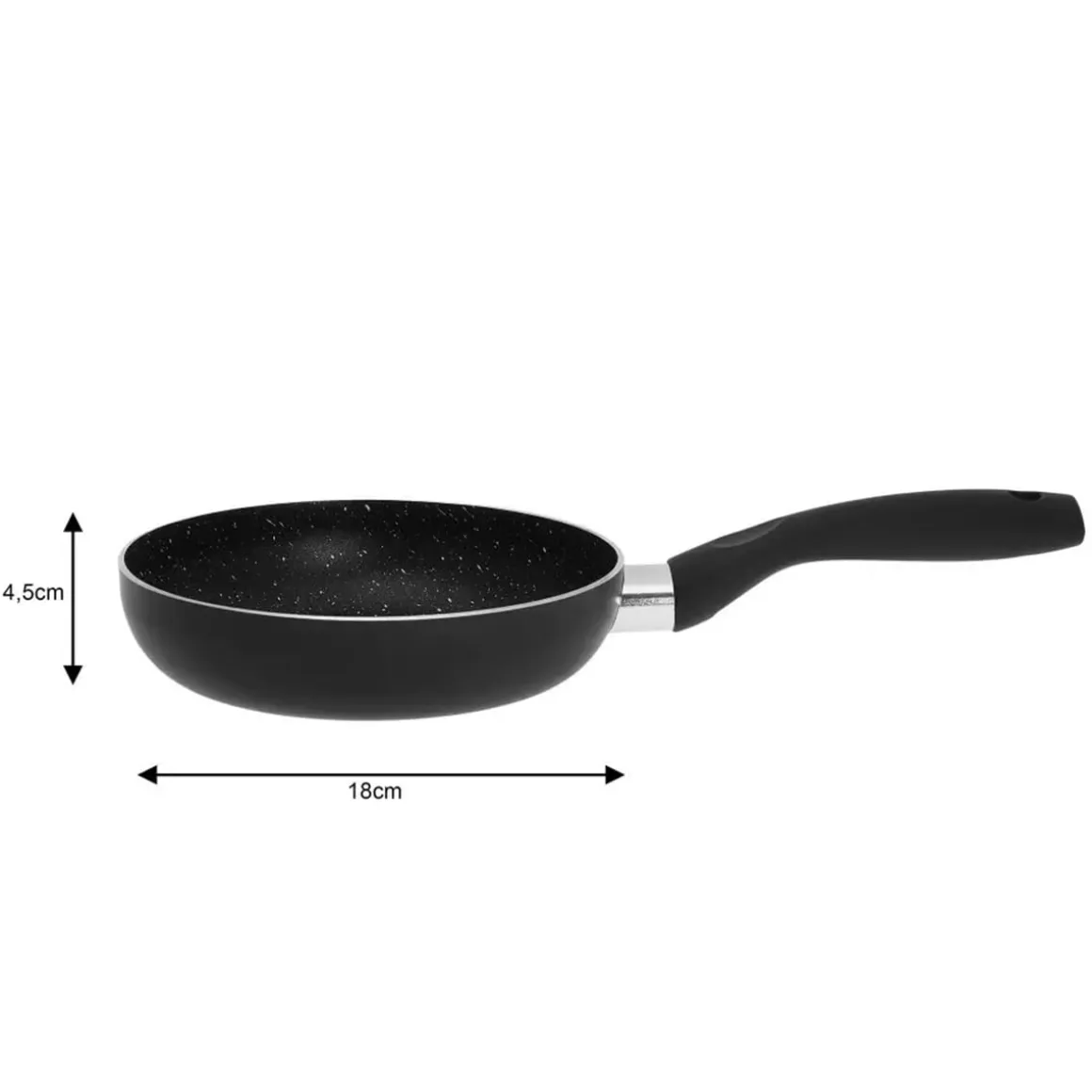 PATELNIA Z POWŁOKĄ MARMUROWĄ KINGHOFF MARMO 18cm KH-3978