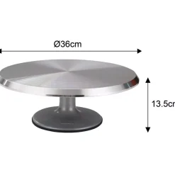 PATERA OBROTOWA 36cm DO TORTÓW CIAST KLAUSBERG KB-7772