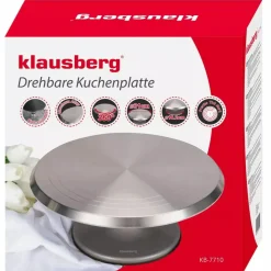 PATERA OBROTOWA 31cm DO TORTÓW CIAST KLAUSBERG KB-7710