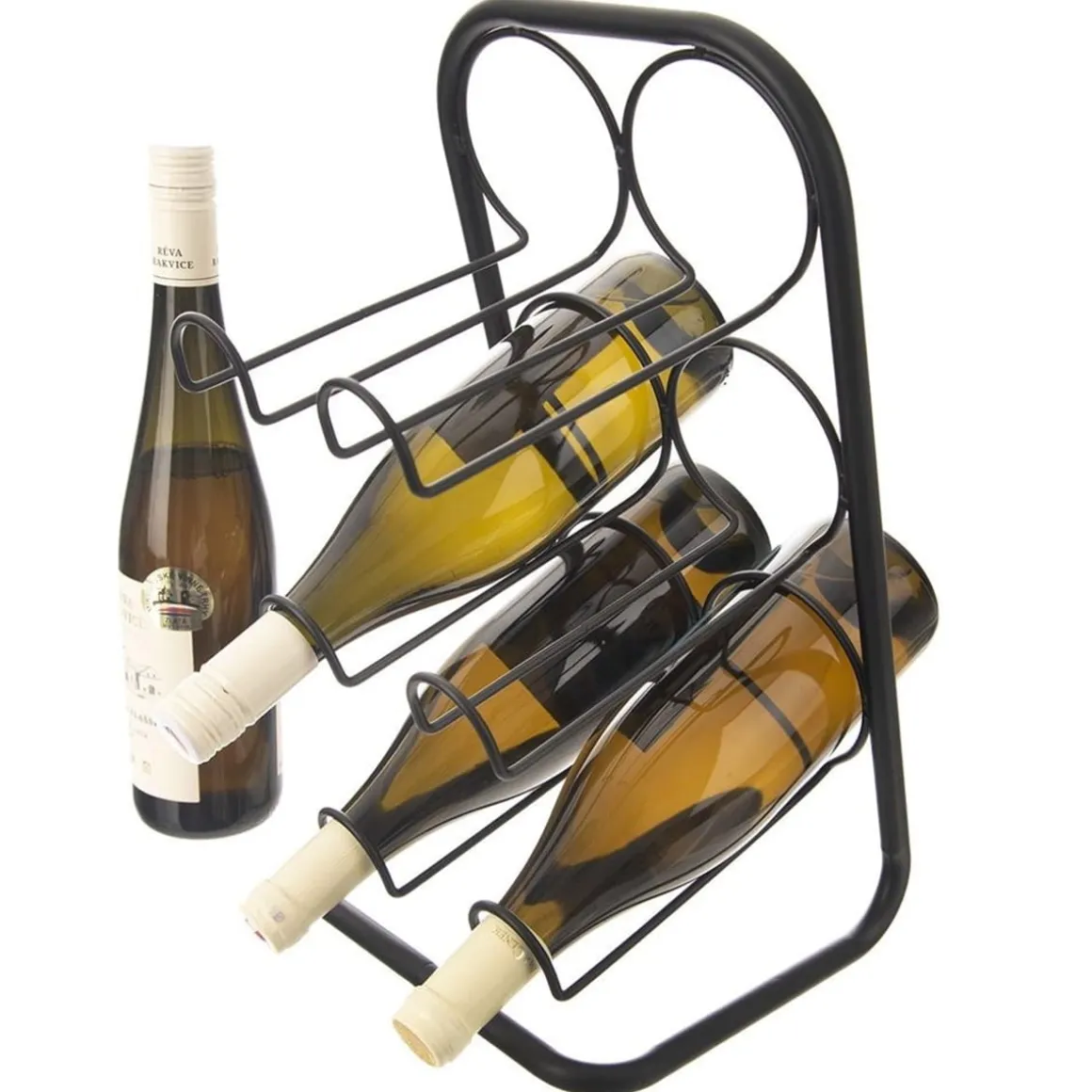 PÓŁKA STOJAK NA WINO 6 BUTELEK 540602 LOFT
