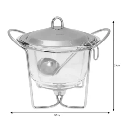 PODGRZEWACZ ŻAROODPORNY WAZA 4,1L KINGHOFF KH-1413