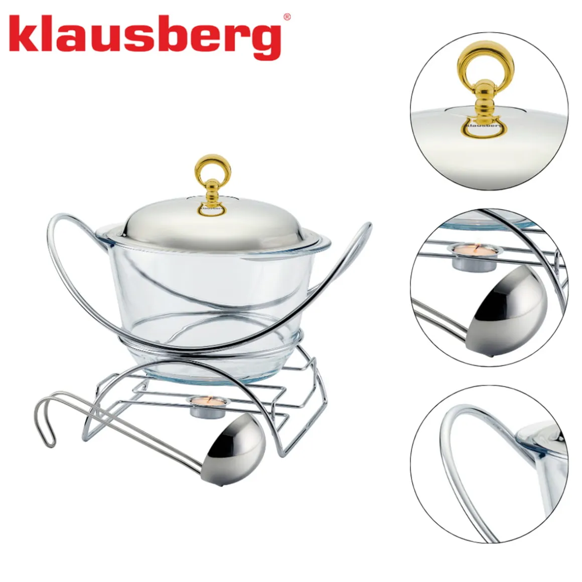 PODGRZEWACZ ŻAROODPORNY WAZA 4L KLAUSBERG KB-7920