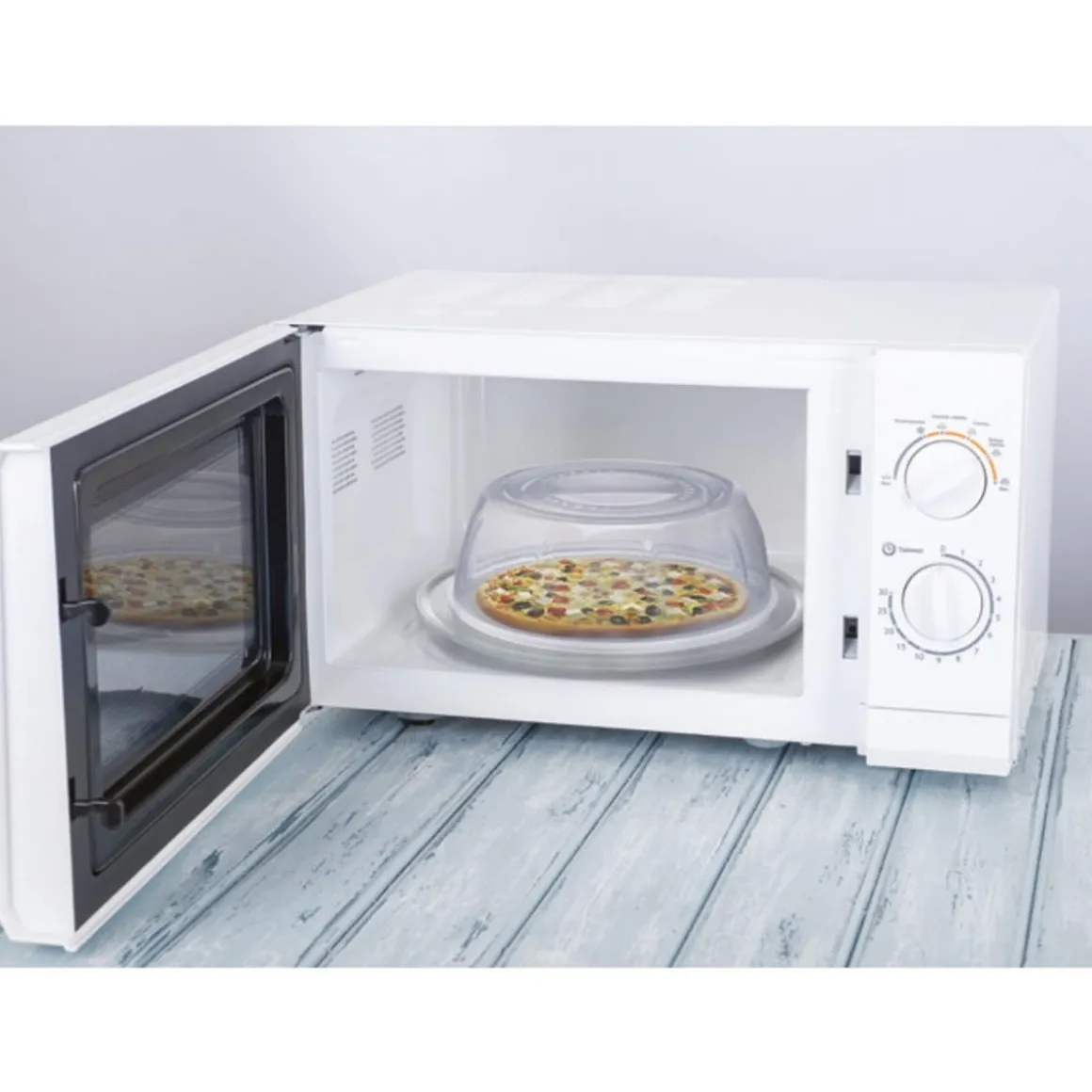 POKRYWKA DO KUCHENKI MIKROFALOWEJ MIKROFALI 26cm 152607