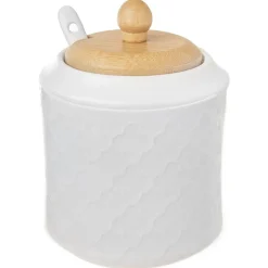 PORCELANOWA CUKIERNICA CUKIERNICZKA Z ŁYŻECZKĄ ORION