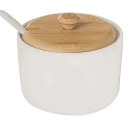 PORCELANOWA CUKIERNICA CUKIERNICZKA Z ŁYŻECZKĄ ORION