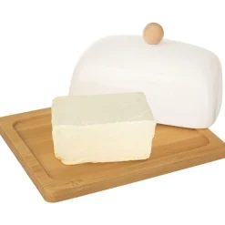 PORCELANOWA CUKIERNICA Z ŁYŻECZKĄ I MASELNICZKA ORION