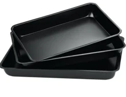 PROSTOKĄTNE FORMY DO PIECZENIA 3 SZT. KINGHOFF KH-4199