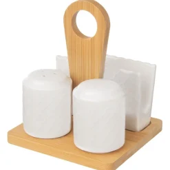 PRZYPRAWNIK PORCELANOWY SERWETNIK SOLNICZKA PIEPRZNICZKA ORION