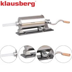 RĘCZNA NADZIEWARKA DO KIEŁBASY 5kg KLAUSBERG KB-7929