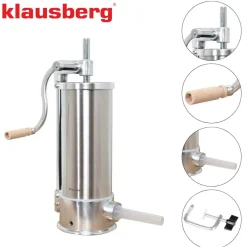 RĘCZNA NADZIEWARKA DO KIEŁBASY 5kg KLAUSBERG KB-7927 PIONOWA
