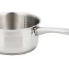 RONDELEK STALOWY Z POKRYWĄ 14cm KINGHOFF CHEF 1L