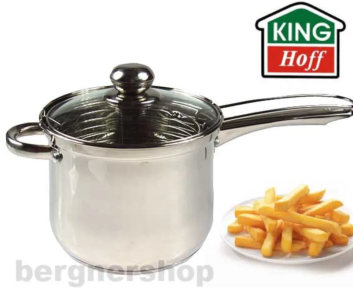RONDEL + SITO DO SMAŻENIA W GŁĘBOKIM TŁUSZCZU KINGHOFF KH-4581