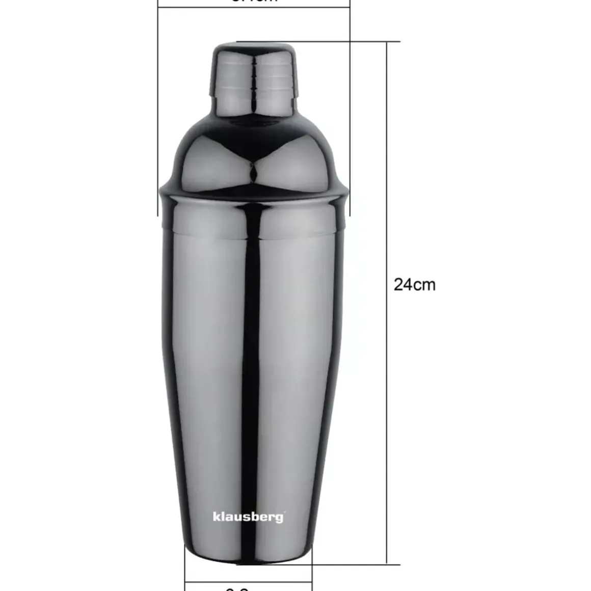 SHAKER BARMAŃSKI DO KOKTAJLI 750ml KLAUSBERG KB-7648