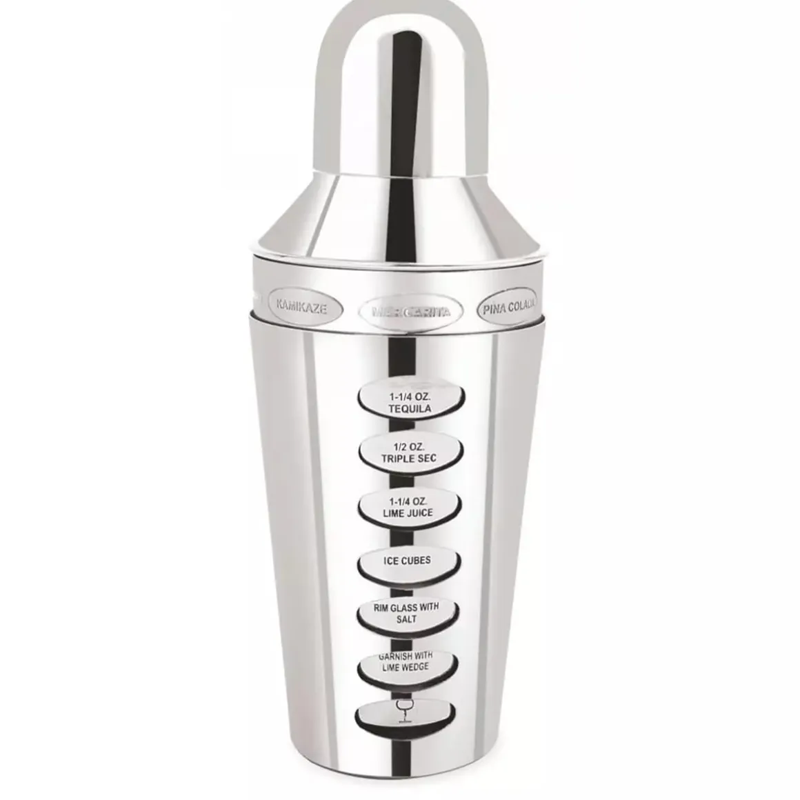 SHAKER BARMAŃSKI Z RECEPTURAMI 600ml KINGHOFF KH-1393