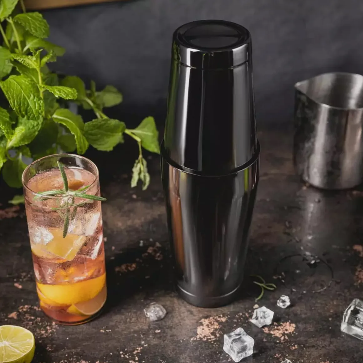 SHAKER BOSTOŃSKI DO KOKTAJLI KLAUSBERG KB-7652 700ml + 600ml