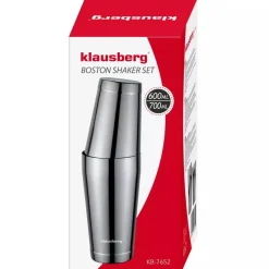 SHAKER BOSTOŃSKI DO KOKTAJLI KLAUSBERG KB-7652 700ml + 600ml