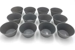 SILIKONOWE FOREMKI DO PIECZENIA MUFFINEK 12szt.
