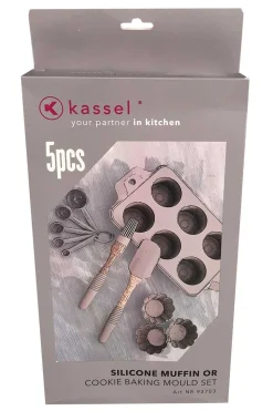 Silikonowy zestaw do pieczenia Muffinek Kassel 93703