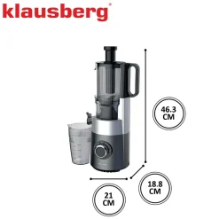 SOKOWIRÓWKA WYCISKARKA WOLNOOBROTOWA PIONOWA KLAUSBERG KB-7881