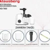 SOKOWIRÓWKA WYCISKARKA WOLNOOBROTOWA KLAUSBERG KB-7869