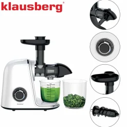 SOKOWIRÓWKA WYCISKARKA WOLNOOBROTOWA KLAUSBERG KB-7869