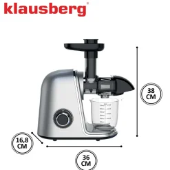 SOKOWIRÓWKA WYCISKARKA WOLNOOBROTOWA KLAUSBERG KB-7868