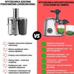 SOKOWIRÓWKA WYCISKARKA WOLNOOBROTOWA KLAUSBERG KB-7868